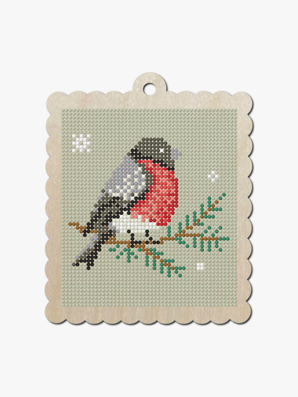 Ornament – Winter Bullfinch