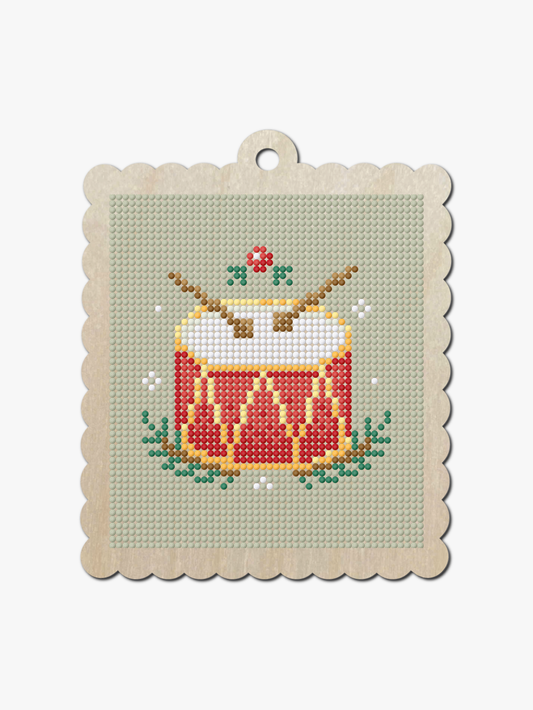 Ornament – Festive Drum