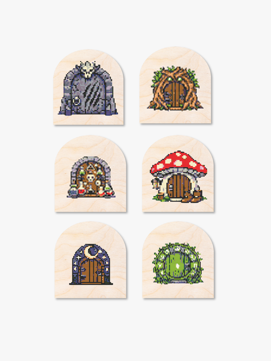 Wood Gem Minis – Fantasy Doors
