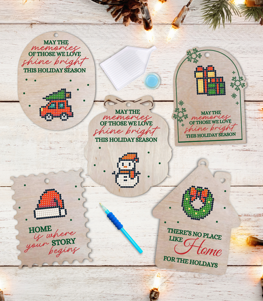 Memory Shine – DIY Diamond Painting Ornament Kit