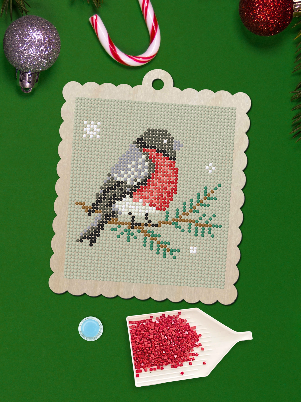 Ornament – Winter Bullfinch
