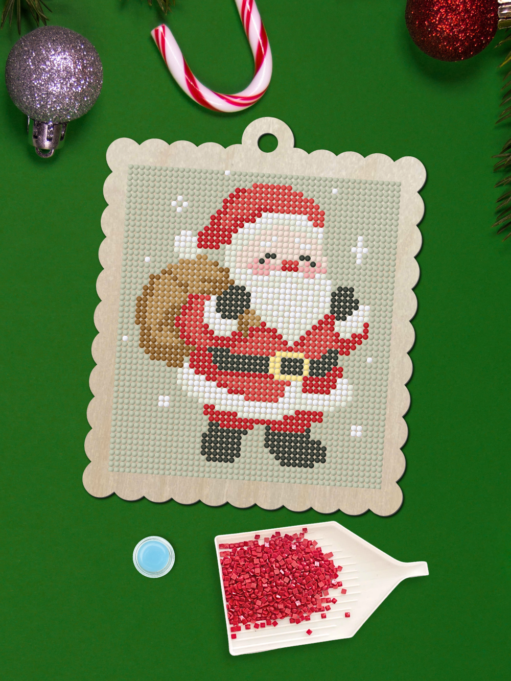 Ornament – Jolly Santa