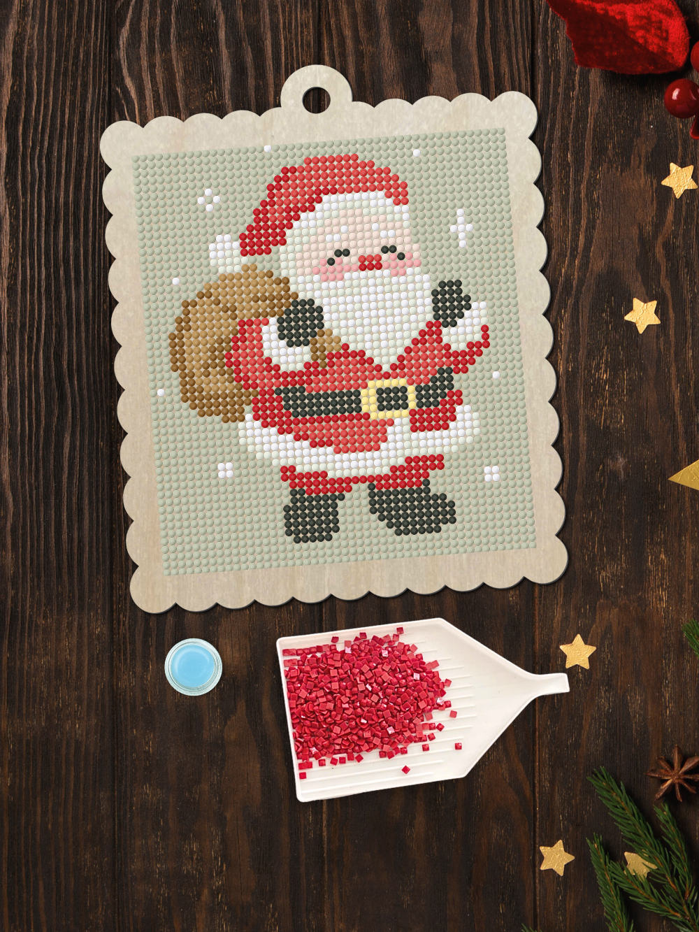 Ornament – Jolly Santa