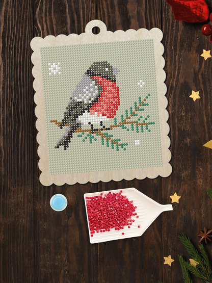 Ornament – Winter Bullfinch