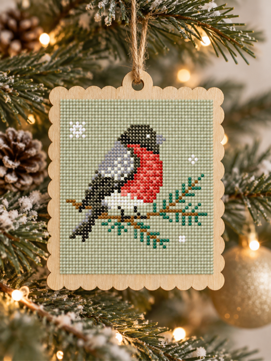 Ornament – Winter Bullfinch