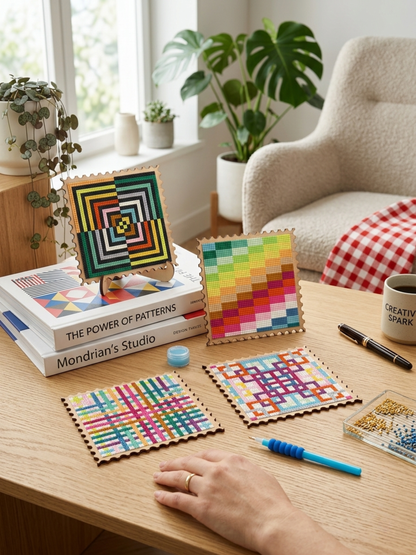 Wood Gem Minis™ - Modern Geometric Stamps
