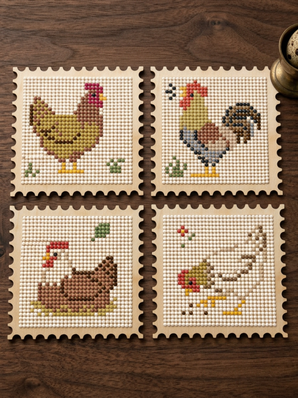 Spark Stamps™ – Country Flock