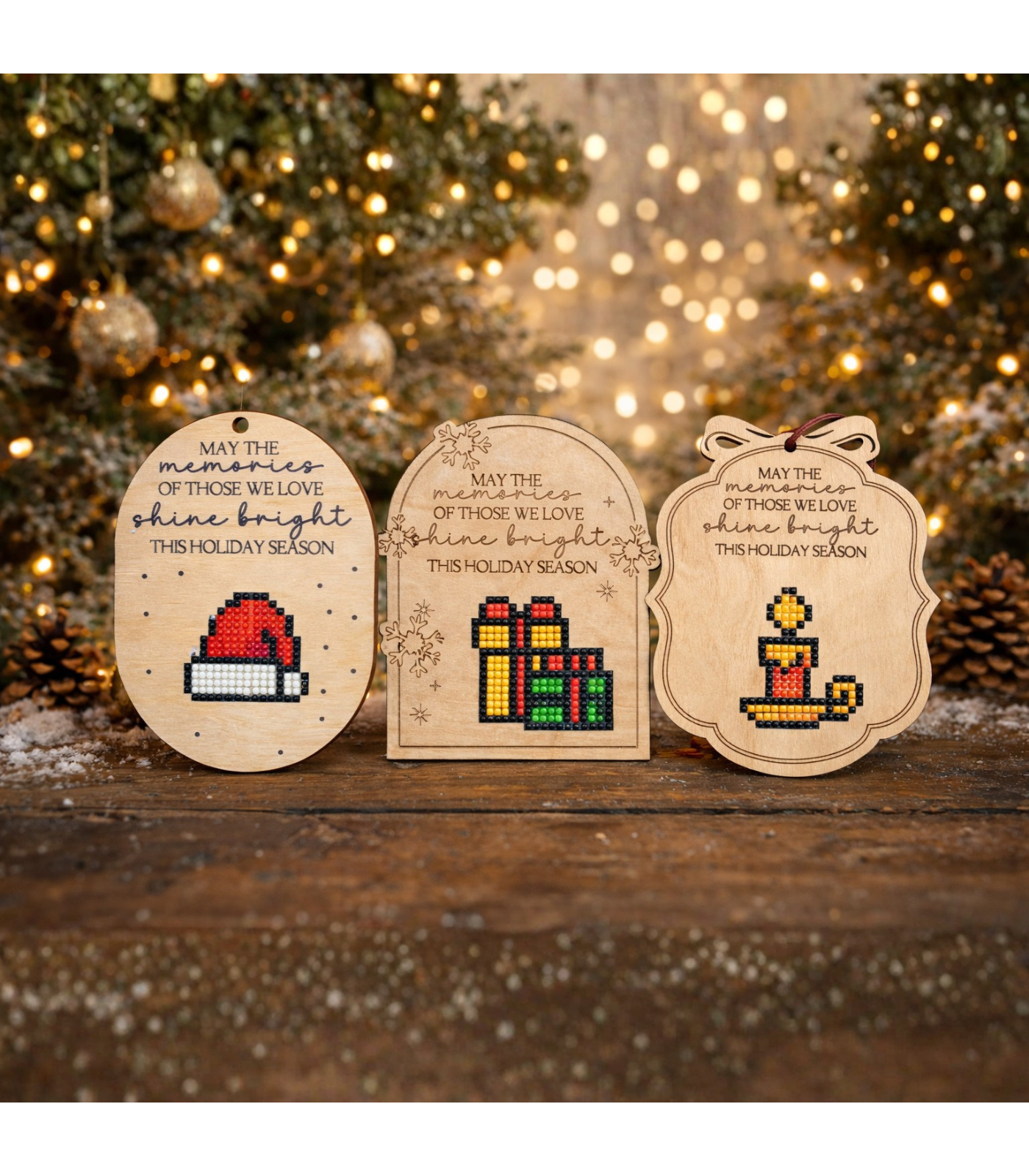 Memory Shine – DIY Diamond Painting Ornament Kit