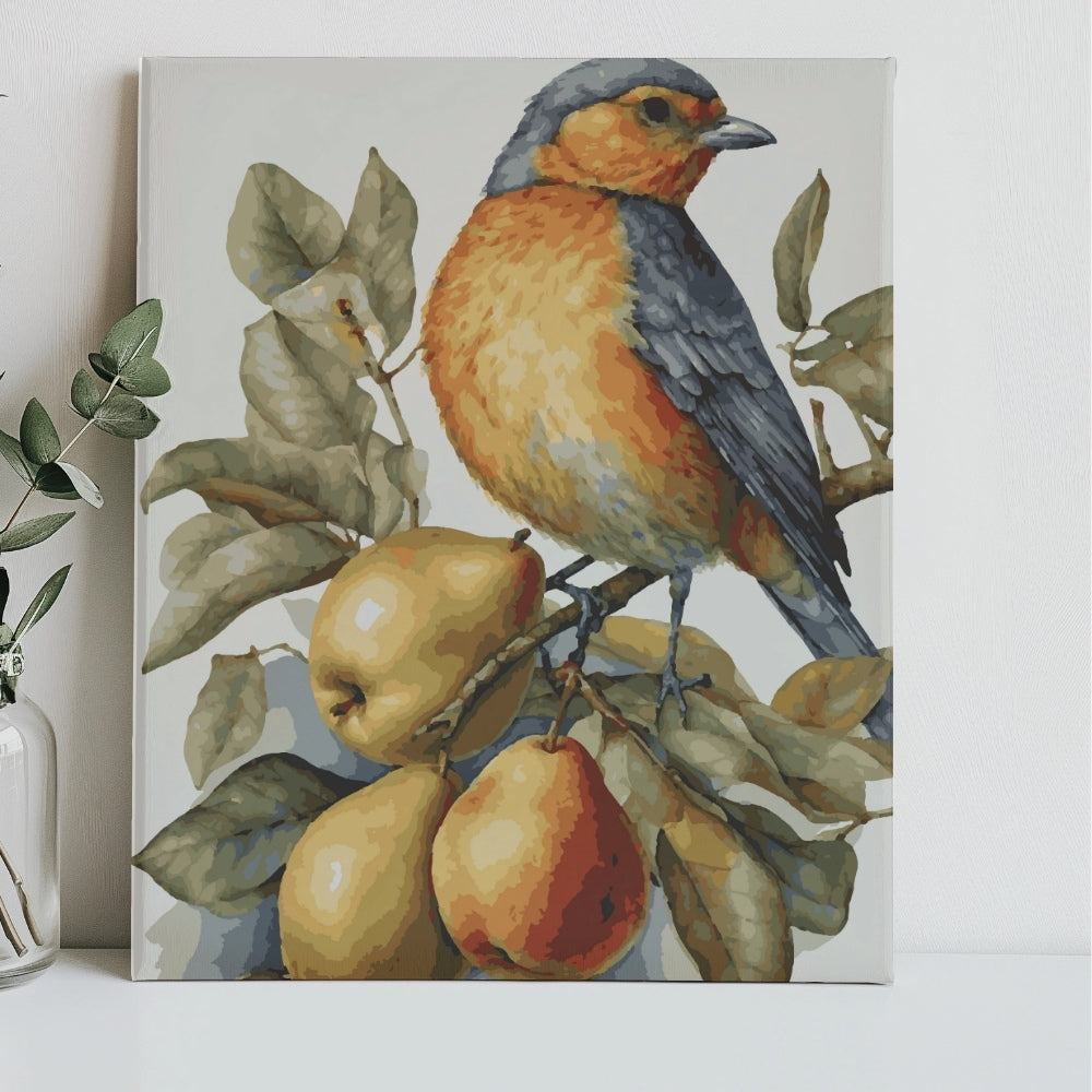 Bluebird-Pear-Still-Life-Paint-by-Numbers-Kit-1