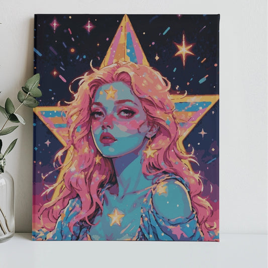 Celestial Star Goddess Paint by Numbers Kit