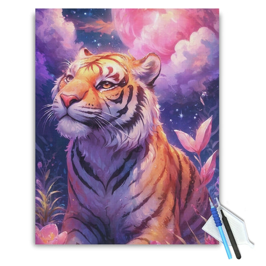 Celestial Tiger Majesty Diamond Painting Kit