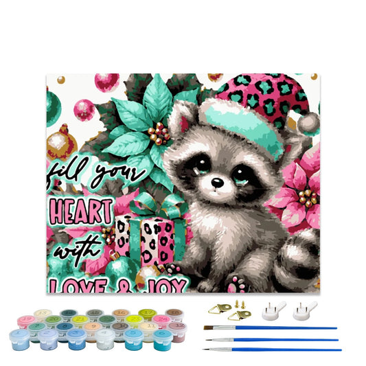 Fill Your Heart With Love Joy Paint By Numbers Kit