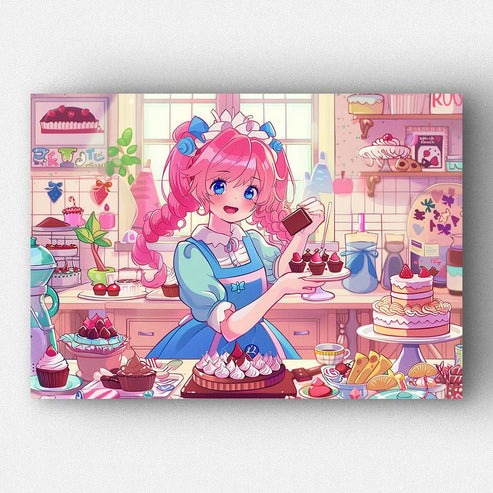 Kawaii Sweet Bakery Diamond Painting Kit