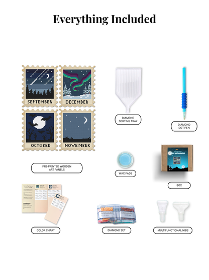 Spark Stamp™ - Night Sky Calendar
