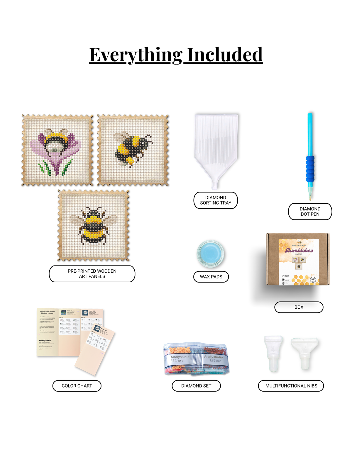 Spark Stamps™ - Bumblebee Garden