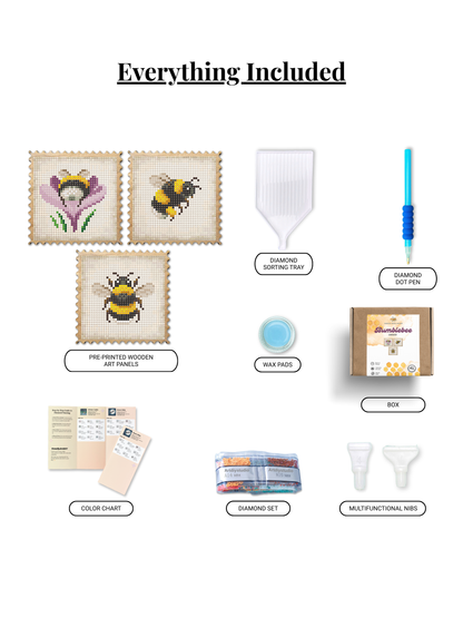 Spark Stamps™ - Bumblebee Garden