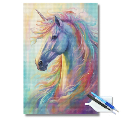 Rainbow Dream Unicorn Diamond Painting Kit