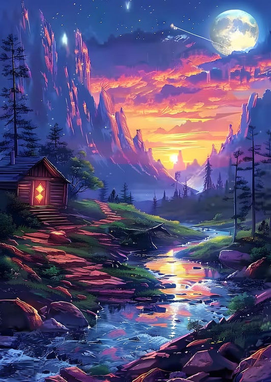 Starlit Cabin Retreat