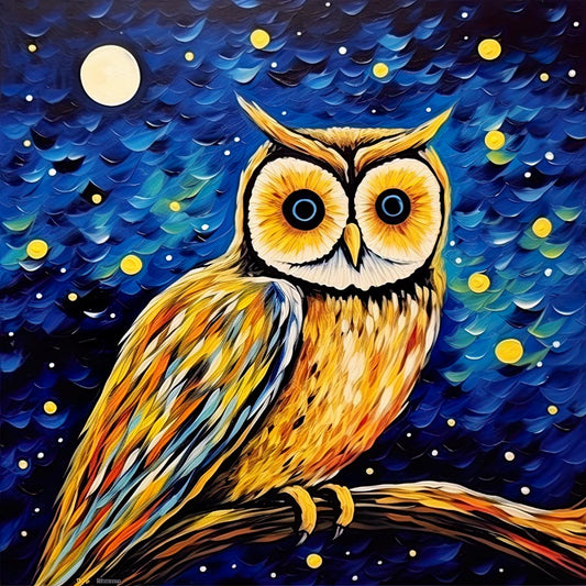 Starry Night Owl