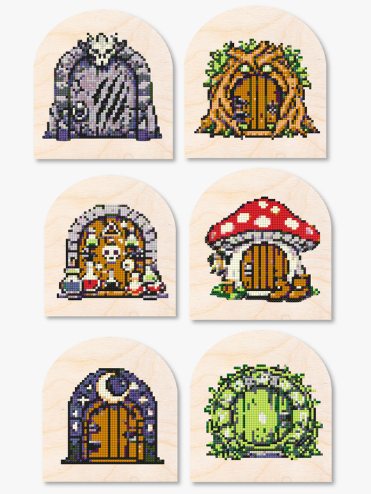 Wood Gem Minis™ – Fantasy Doors