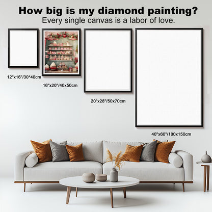 Ye Olde Christmas Shoppe Bakery Diamond Painting Kit image_3