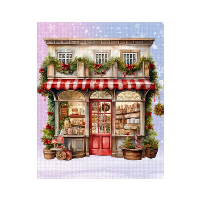 Ye Olde Christmas Shoppe Vintage Diamond Painting Kit 6