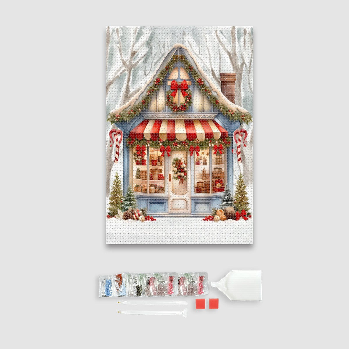 Ye Olde Christmas Shoppe Winter Diamond Painting Kit image_7