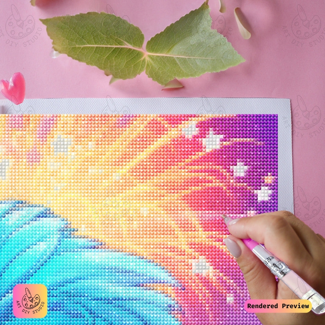 Artdiystudio Adorable Patriotic Owl Diy Diamond Painting Kit Celebrate With Cuteness And Charm 3