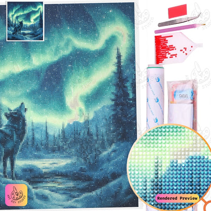 Artdiystudio Aurora Howl Diy Diamond Painting Kit A Northern Lights Symphony 5