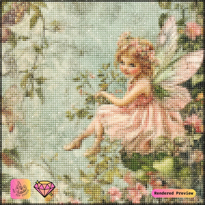Artdiystudio Blooming Fairy Innocence Diy Diamond Painting Kit A Journey Into A Whimsical World 2