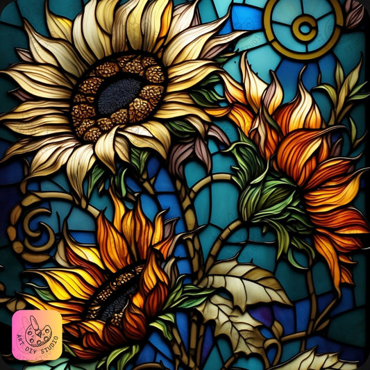Artdiystudio Bring Radiant Glass Blooms To Life With The Sunlit Glass Sunflower 8