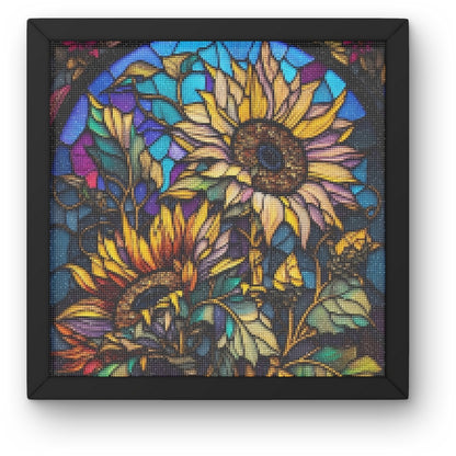 Artdiystudio Bring Vibrant Beauty To Life With The Enchanted Sunflower Glow Diamond Art Kit 3