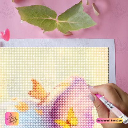 Artdiystudio Butterfly Bliss Elephant Diy Diamond Painting Kit A Cheerful Journey In Art 4