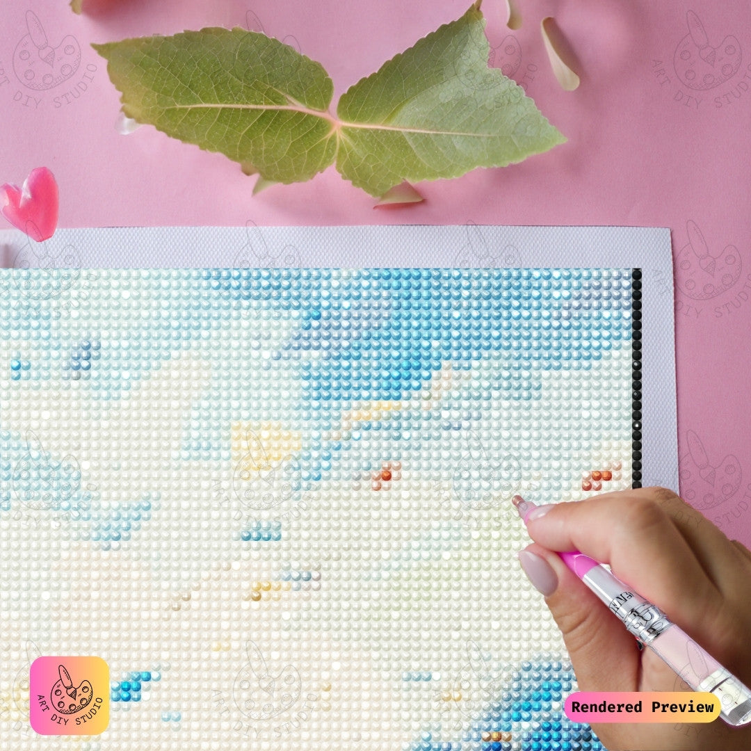 Artdiystudio Butterfly Meadow Bliss Diy Diamond Painting Kit A Vibrant Escape Into Nature 4