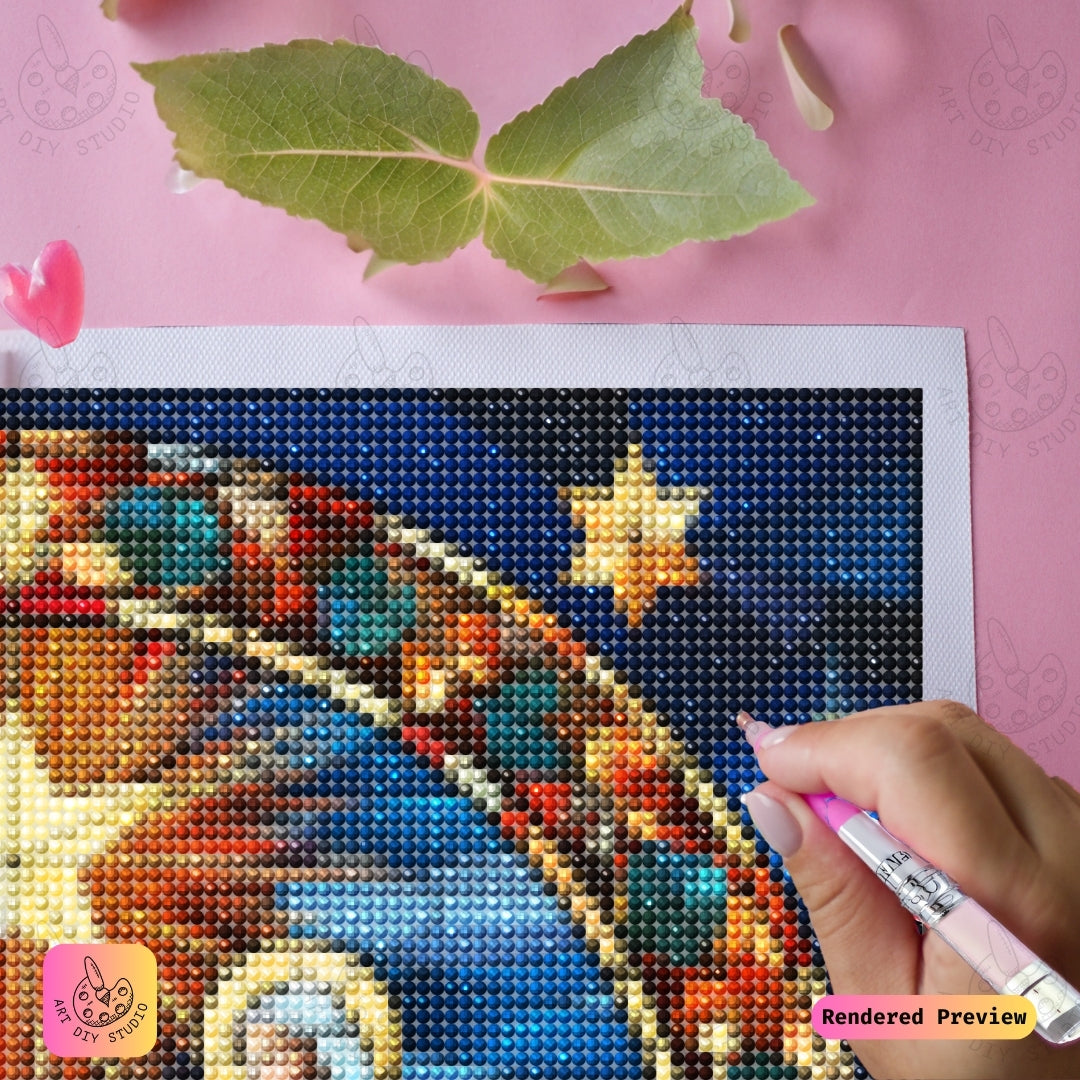 Artdiystudio Celestial Nativity Glow Diy Diamond Painting Kit Illuminate The Divine Story 4