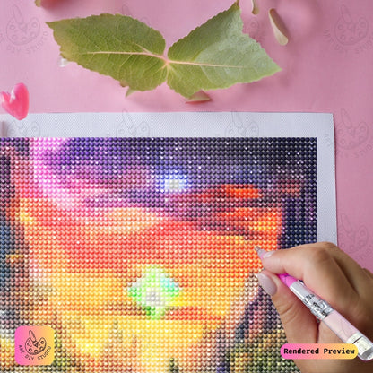 Artdiystudio Celestial Waterfall Realm Diy Diamond Painting Kit A Mystical Fantasy Journey 4