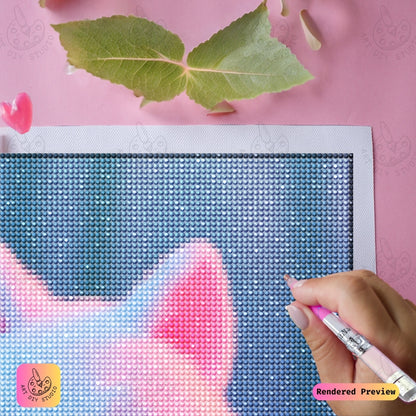 Artdiystudio Cheerful Fox Glow Diy Diamond Painting Kit A Whimsical Delight 4