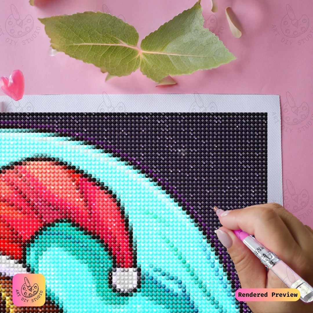 Artdiystudio Christmas Pups Wonderland Diy Diamond Painting Kit A Cozy Craft For The Holidays 3