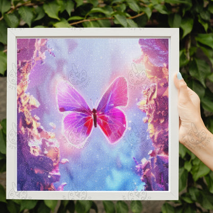 Artdiystudio Create Enchanting Art With The Radiant Butterfly Dream Diamond Painting Kit Product Image 3