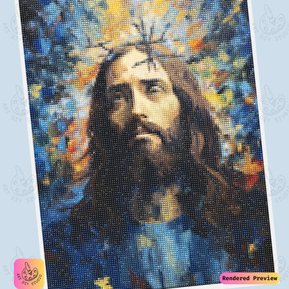 Artdiystudio Crown Of Devotion Diy Diamond Painting Kit A Tribute To Sacred Strength 6
