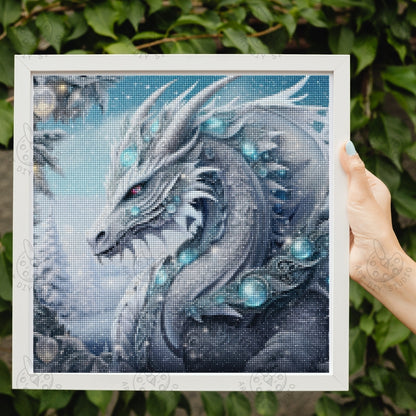 DIY Dragon Diamond Painting Kit Product Image Artdiystudio.com