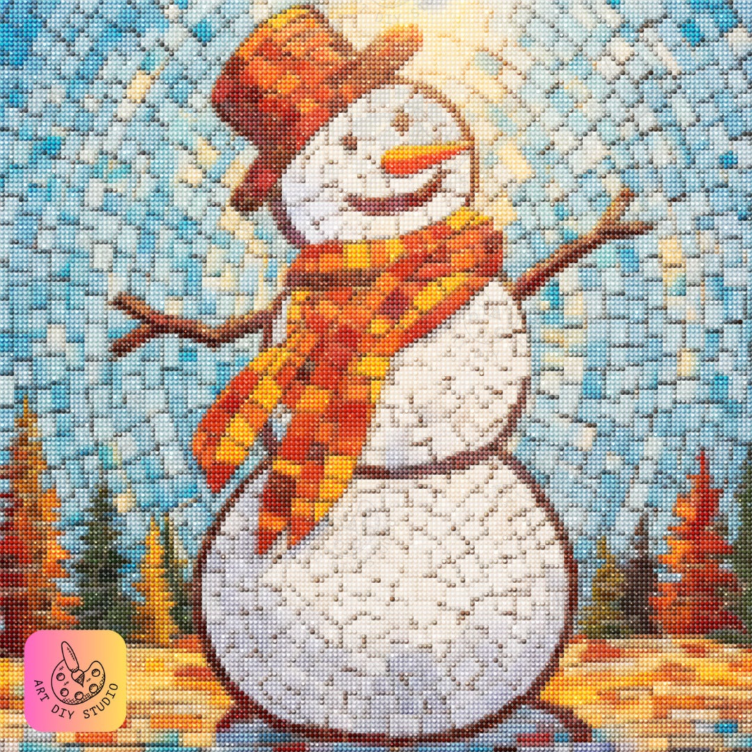 Frosty Gleam Mosaic Diamond Art Kits – Artdiystudio frosty-gleam-mosaic-diamond-art-kits-artdiystudio