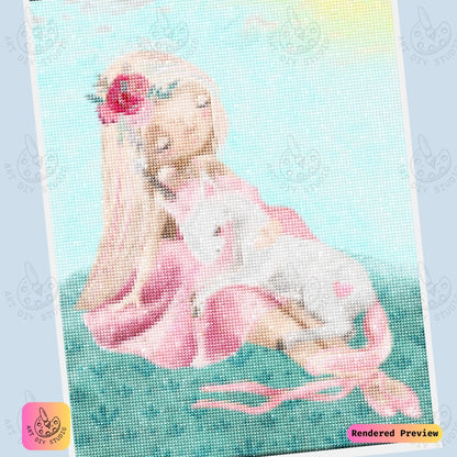 Artdiystudio Dreamy Unicorn Embrace Diy Diamond Painting Kit A Sweet Touch Of Whimsy 6