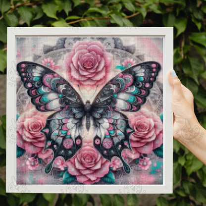 Artdiystudio Enchanted Butterfly Bliss Diamond Painting Kit A Whimsical Elegant Craft Product Image 3