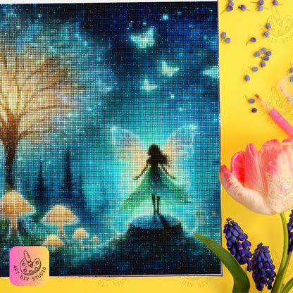 Artdiystudio Enchanted Forest Glow Diy Diamond Painting Kit Step Into A Magical World Product Image 7