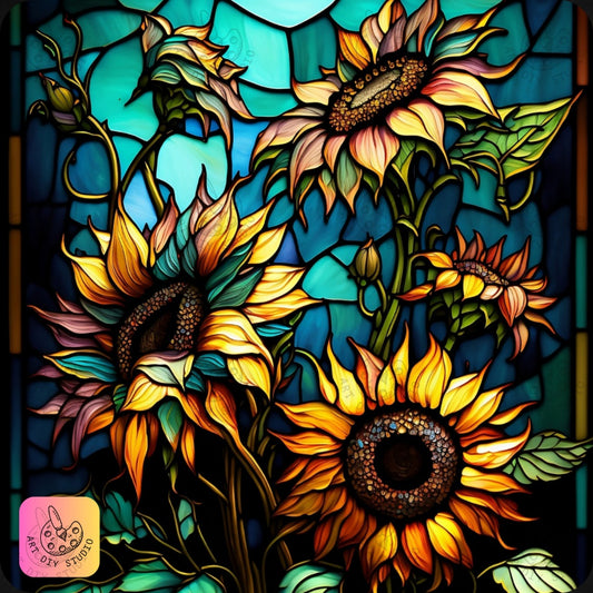 Artdiystudio Enchanted Sunlit Blooms Diy Diamond Painting Kit Bring Natures Glow Home 8