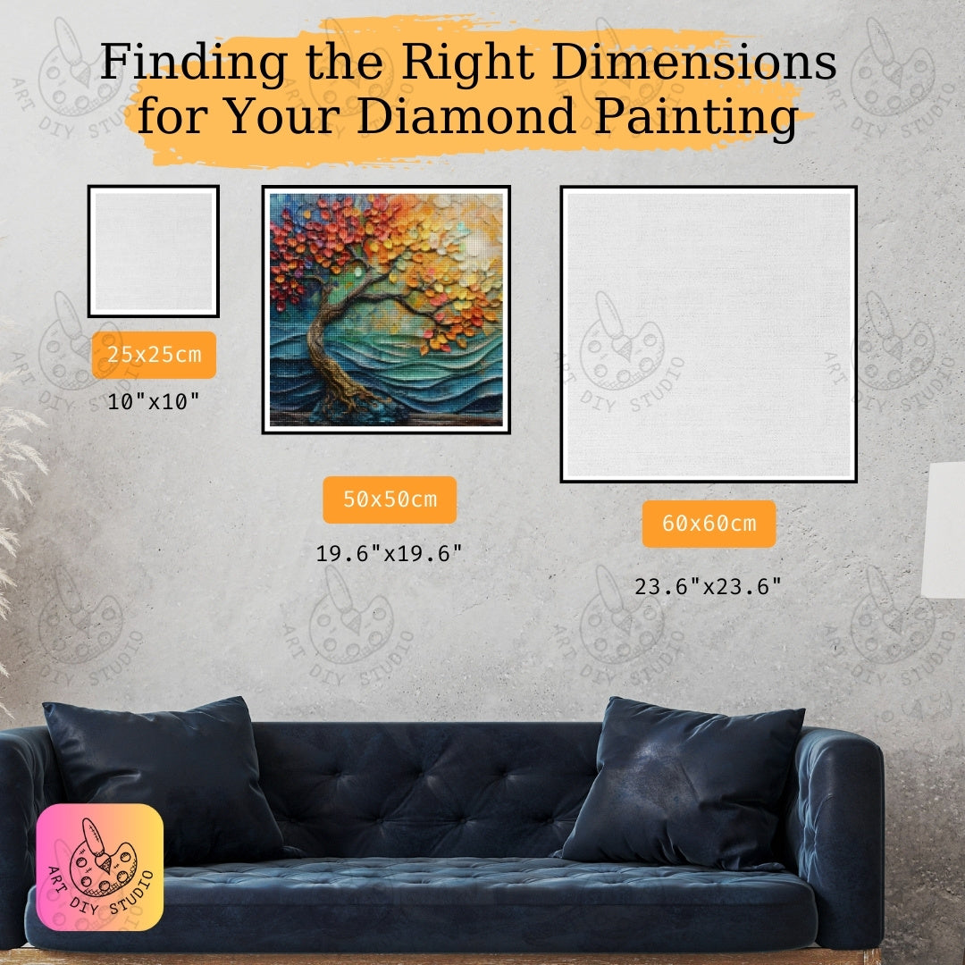 Artdiystudio Eternal Fall Whisper Diamond Painting Kit A Tranquil Nature Masterpiece 2