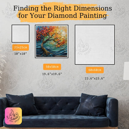 Artdiystudio Eternal Fall Whisper Diamond Painting Kit A Tranquil Nature Masterpiece 2
