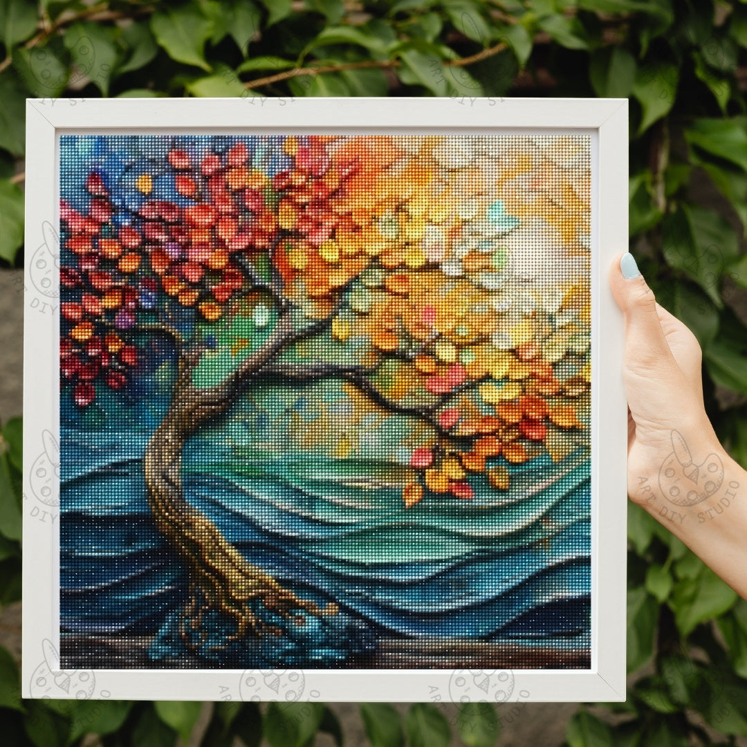 Artdiystudio Eternal Fall Whisper Diamond Painting Kit A Tranquil Nature Masterpiece 3