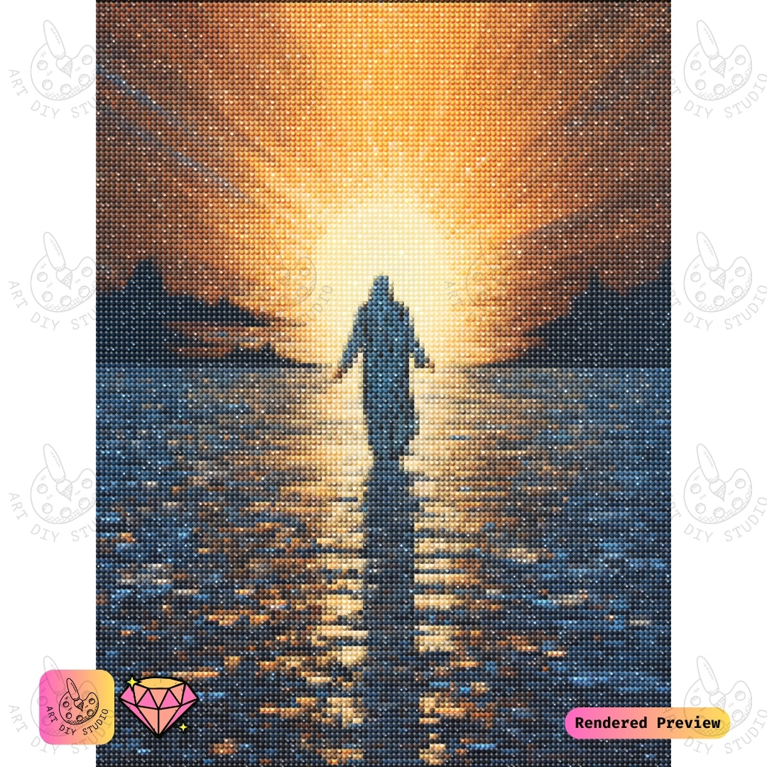 Artdiystudio Eternal Light Path Diy Diamond Painting Kit A Journey Of Radiant Faith 2